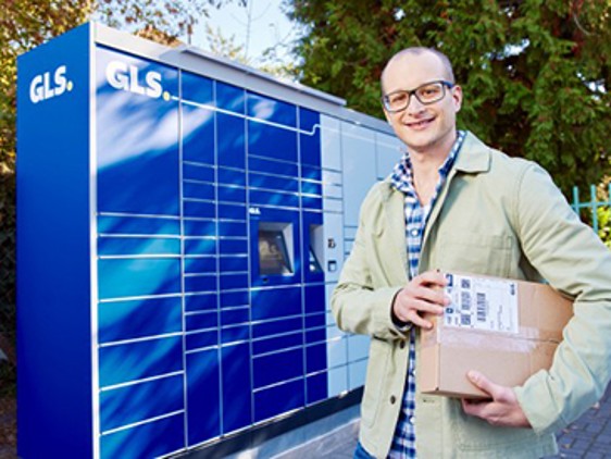 Out of Home Abholung PaketBox durch Empfänger
