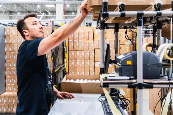Delivery driver for GLS