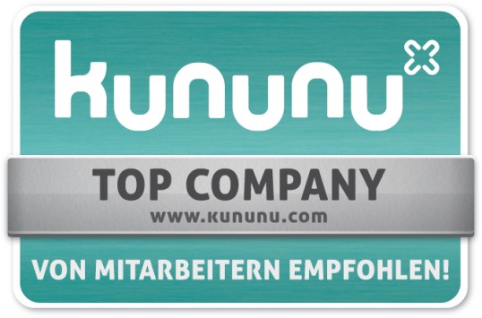 kununu TOP COMPANY seal for GLS