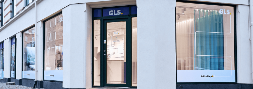 ParcelShop outside GLS