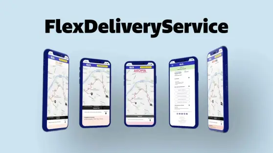 livraison à domicile avec le FlexDeliveryService
