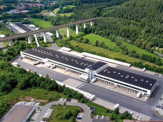GLS hub in Neuenstein, Germany