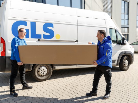 2 men delivery, GLS XXL
