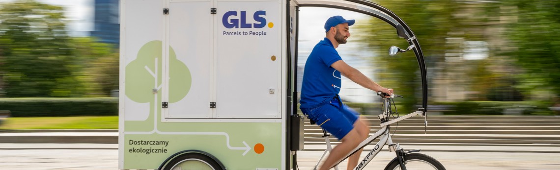 Customer using a laptop to redirect a parcel